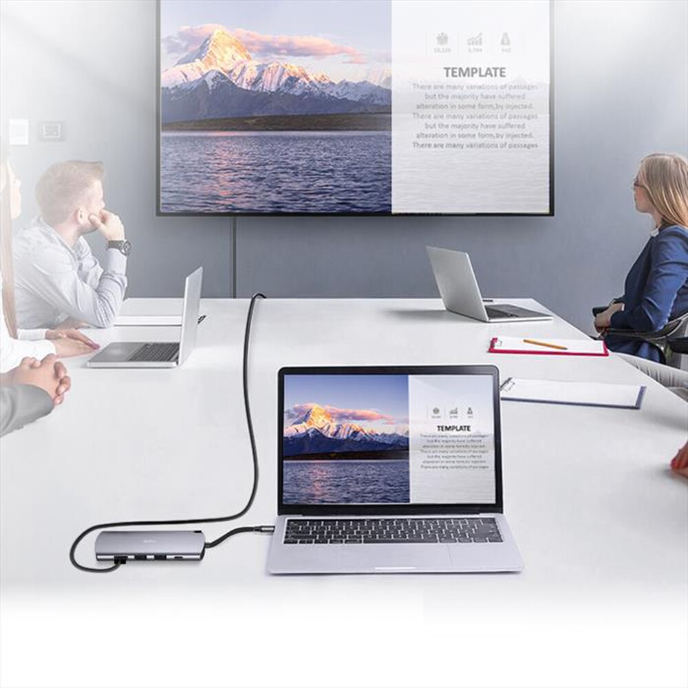 Immagine del prodotto NETAC - CABINET ENCLOSURE ALLUMINIO PER M.2 SATA (6 IN1)-ALUMINIO