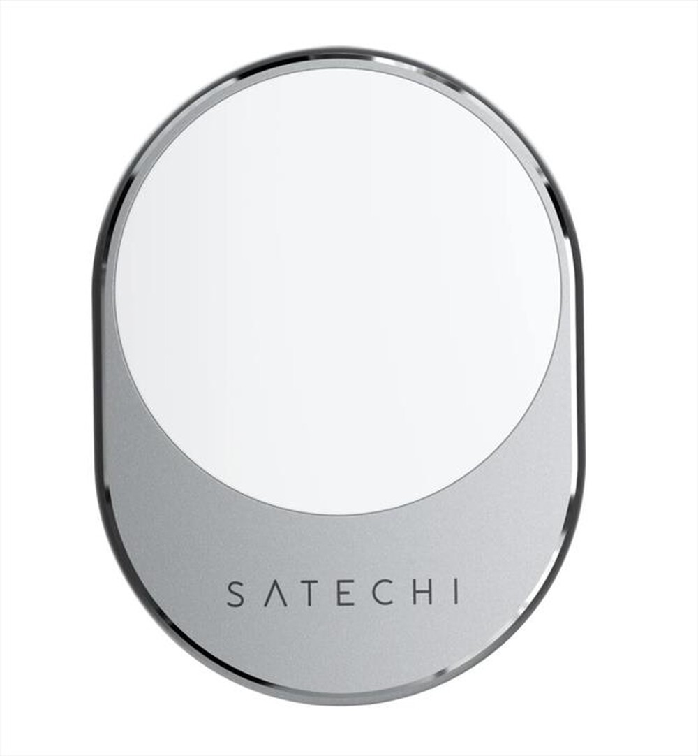 "SATECHI - CARICABATTERIE MAGNETICO WIRELESS PER AUTO-bianco"