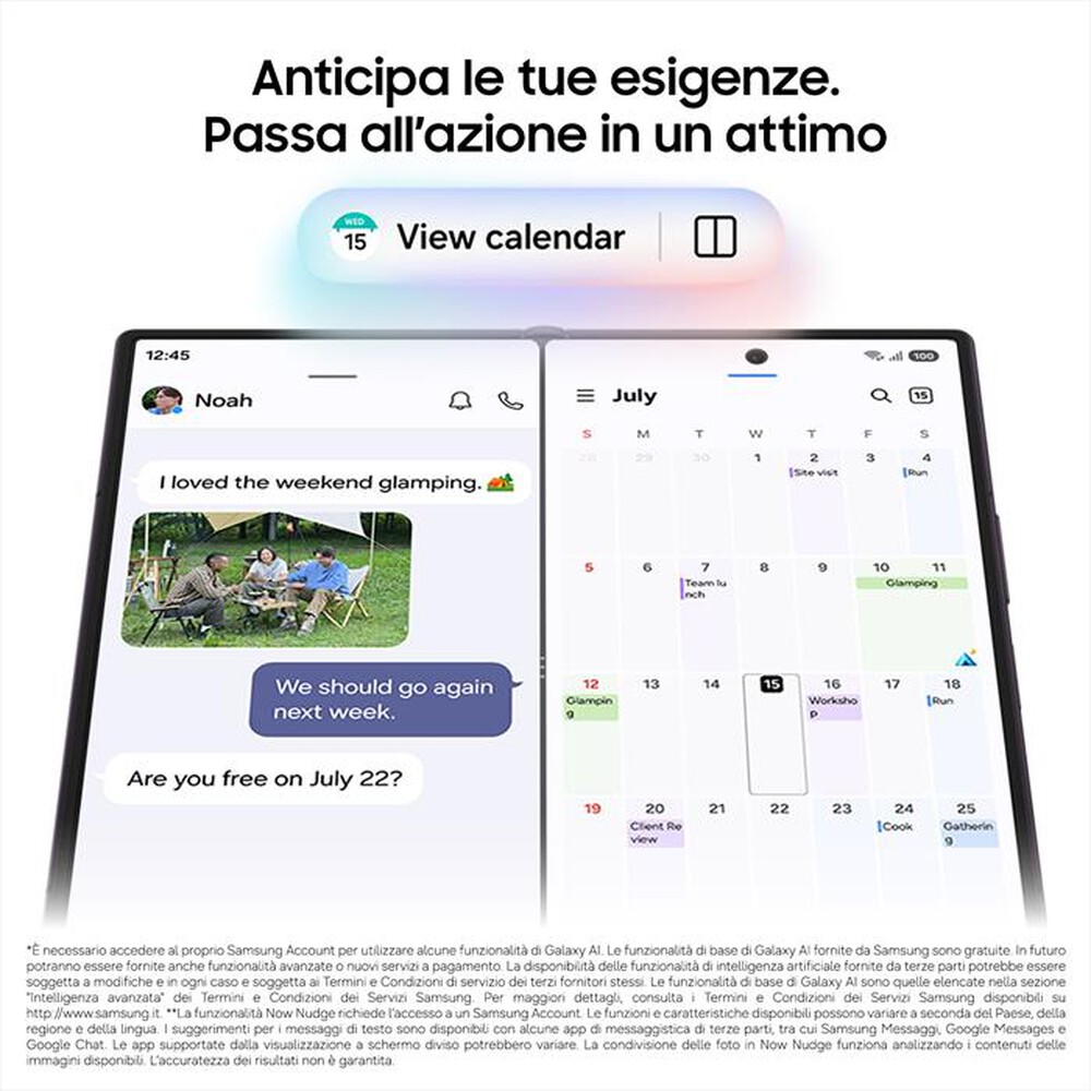 Immagine del prodotto SAMSUNG - Galaxy Z Fold8 Ultra 12+256GB-Cream