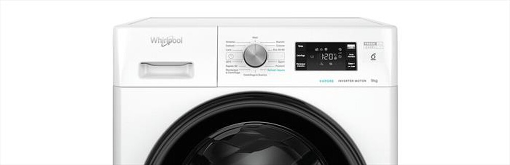 "WHIRLPOOL - Lavatrice FFB D96 BV IT 9 Kg Classe A-Bianco"