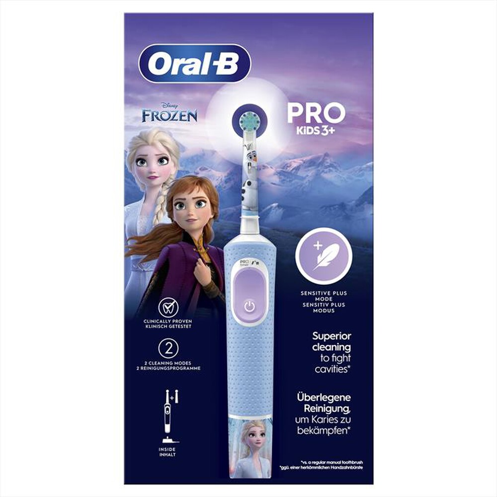 "ORAL-B - Spazzolino elettrico PRO KIDS-Azzurro"