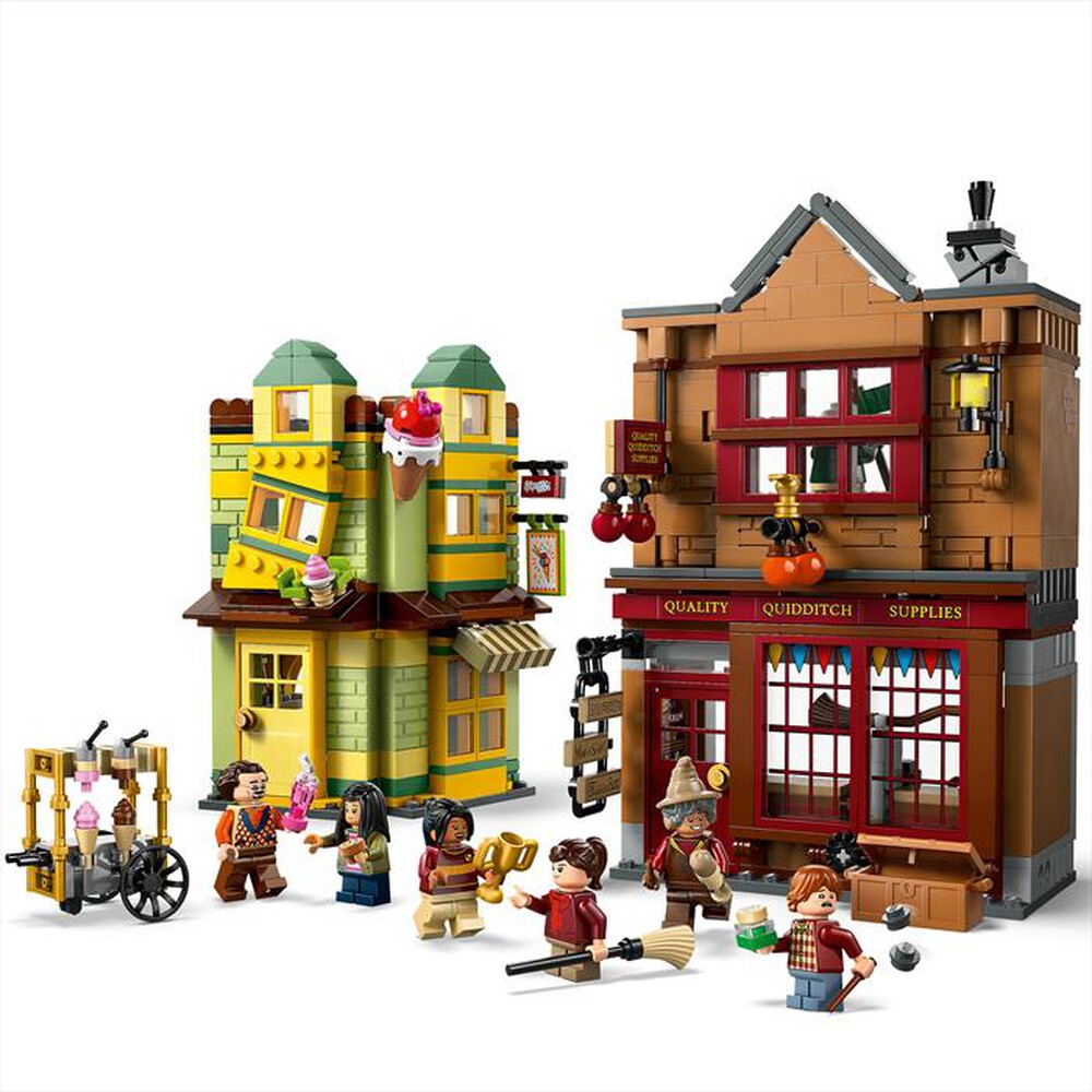 "LEGO - ACCESSORI PER IL QUIDDITCH E GELATERIA-,"