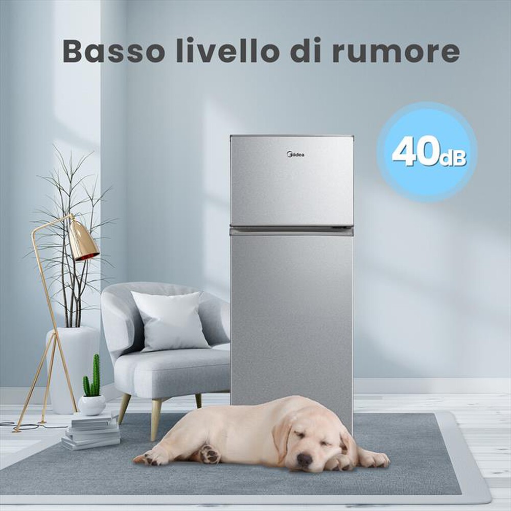 Immagine del prodotto MIDEA - Frigorifero 2 porte MDRT294FGE50  Classe E 204lt-Grigio