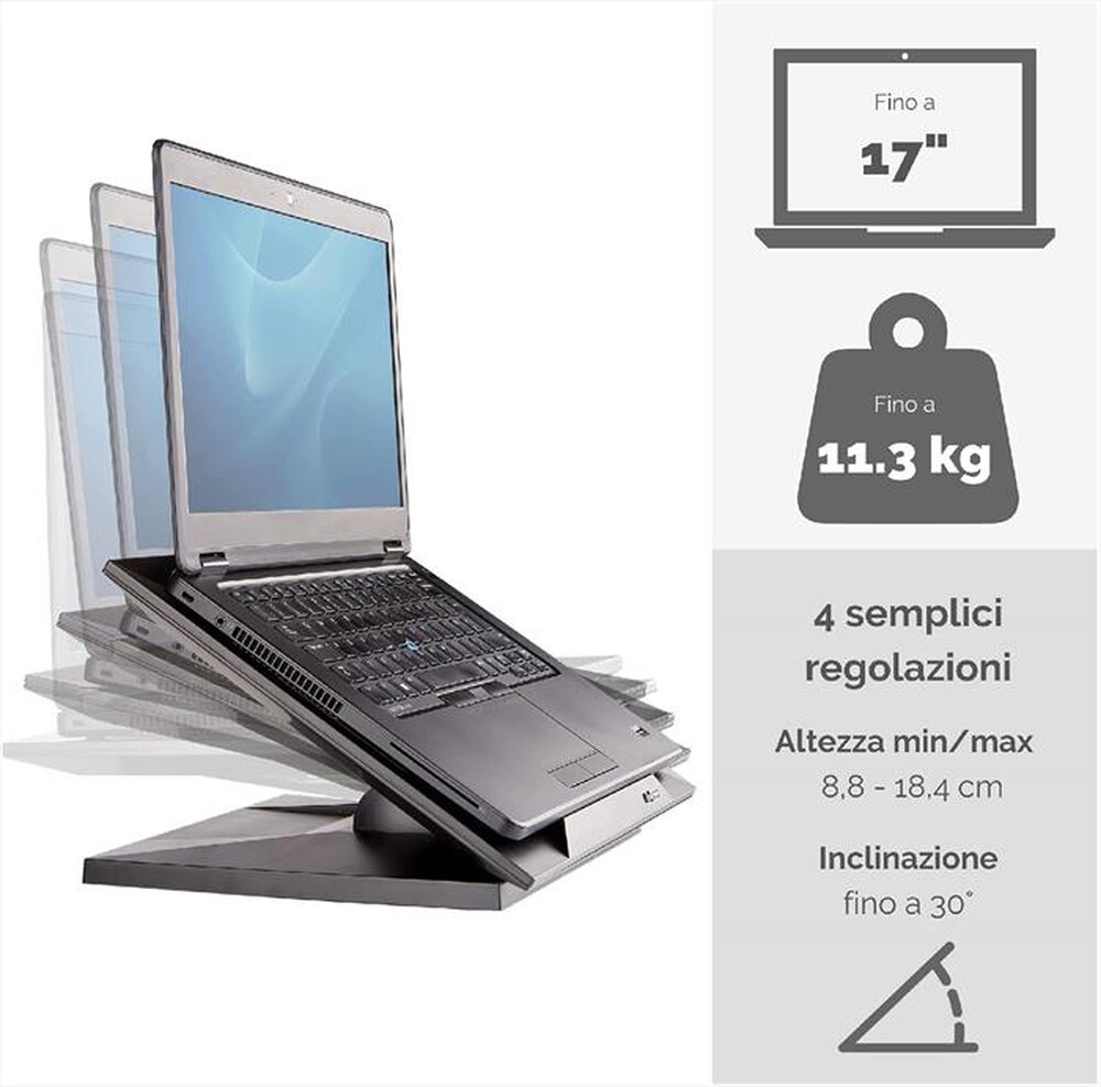 "FELLOWES - Supporto PC-Nero"