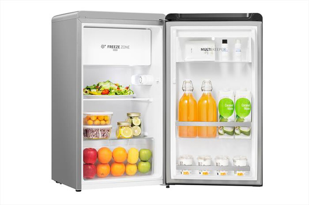 "HISENSE - Frigorifero 1 porta RR106D4CDE Classe E 82 lt-Silver"