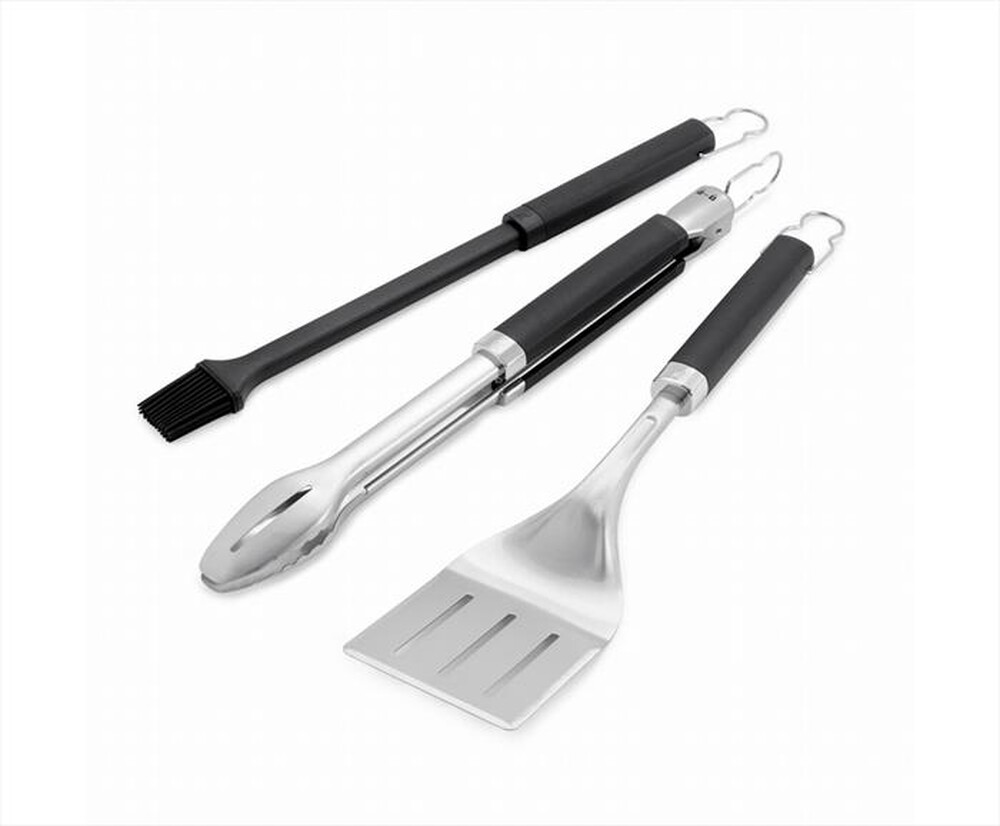 "WEBER - KIT 3 ACCESSORI PREMIUM-acciaio"