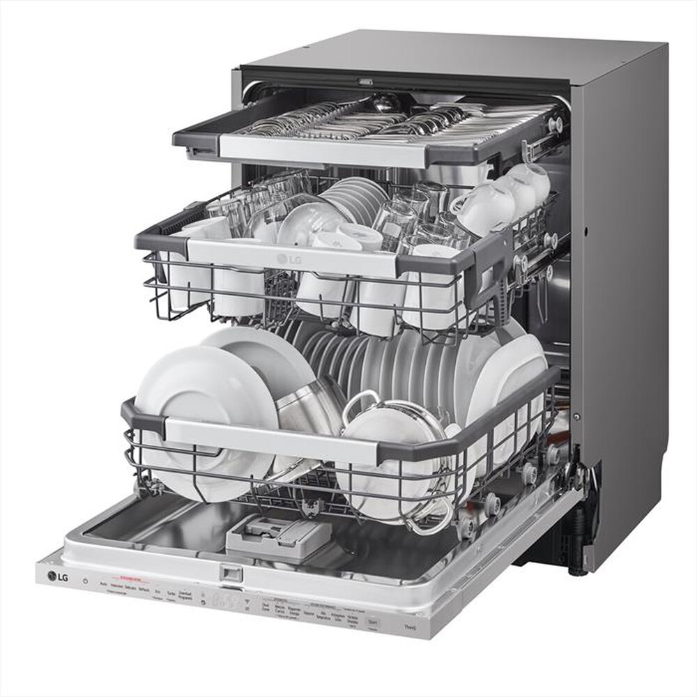 Immagine del prodotto LG - Lavastoviglie QUADWASH DB475TXS Classe A 14coperti-Acciaio