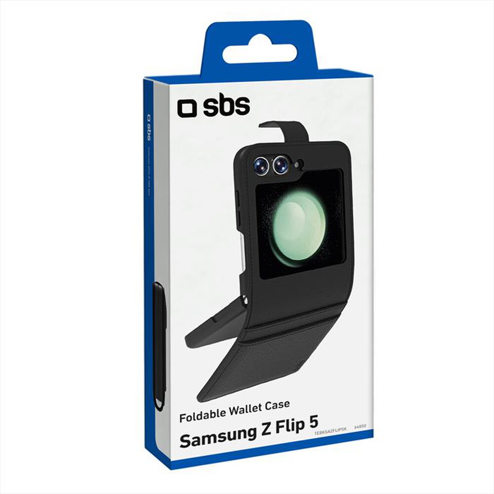 "SBS - Cover TEBKSAZFLIP5K per Samsung Z Flip 5-Nero"