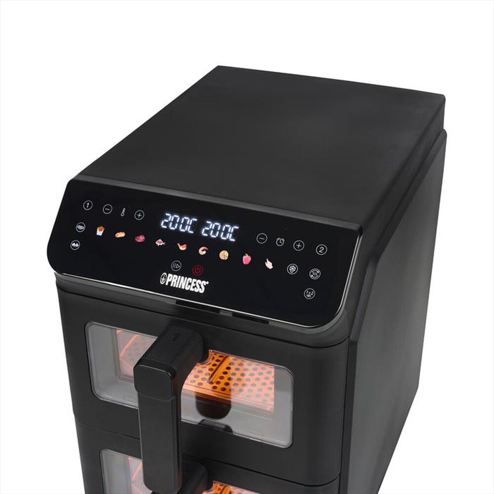 Immagine del prodotto PRINCESS - Friggitrice ad aria DUAL VERTICAL-Nero
