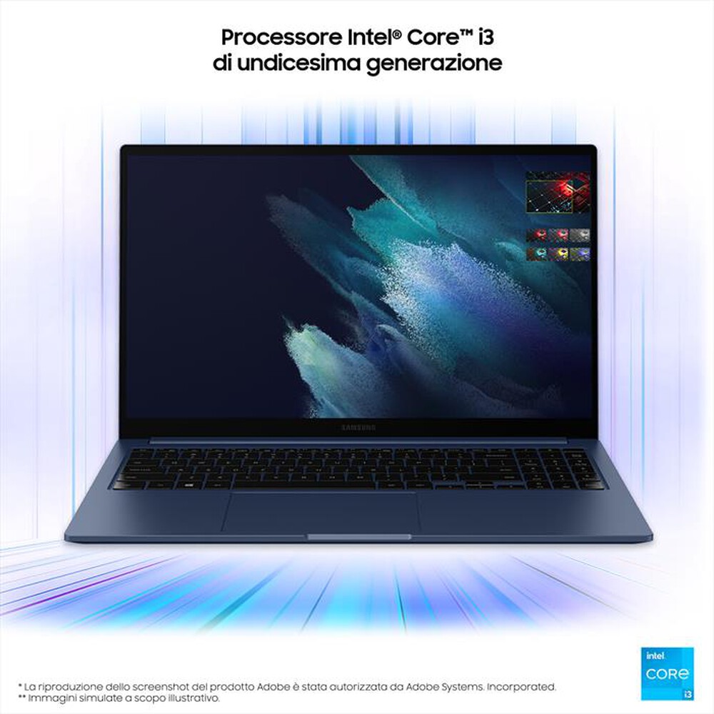 "SAMSUNG - NP750XDA-Blue"