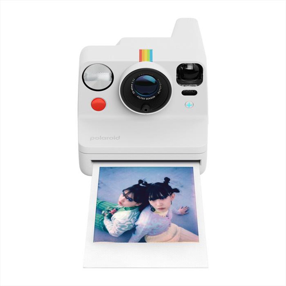 "POLAROID - Fotocamera istantanea NOW+ GEN 3-Bianco"