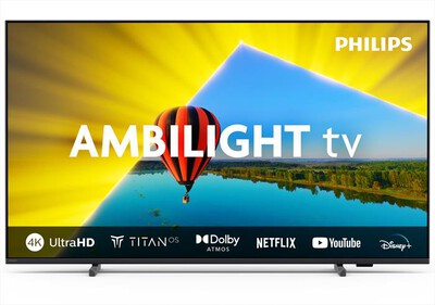 PHILIPS - Smart TV LED UHD 4K 43" 43PUS8079/12-Black
