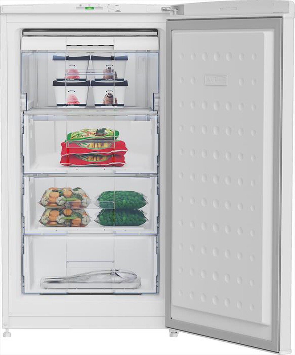 "BEKO - Congelatore verticale FSE13040N Classe E 117 lt-Bianco"