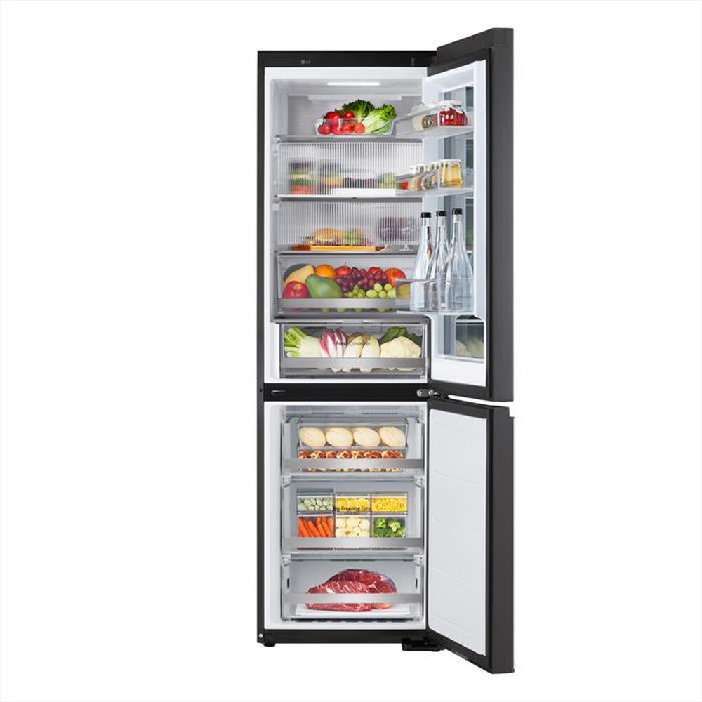 "LG - Frigorifero combinato GBG719MDNN Classe D 352L-Multicolour"