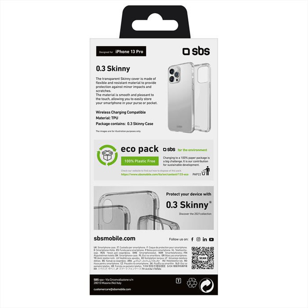 Immagine del prodotto SBS - TESKINIP1361PT-Trasparente