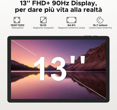 DOOGEE - Tablet TAB E3 PRO-Black