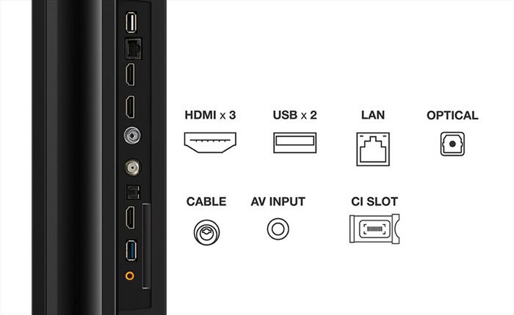 Immagine del prodotto TCL - Smart TV LED UHD 4K 43" 43P79B-Titanium