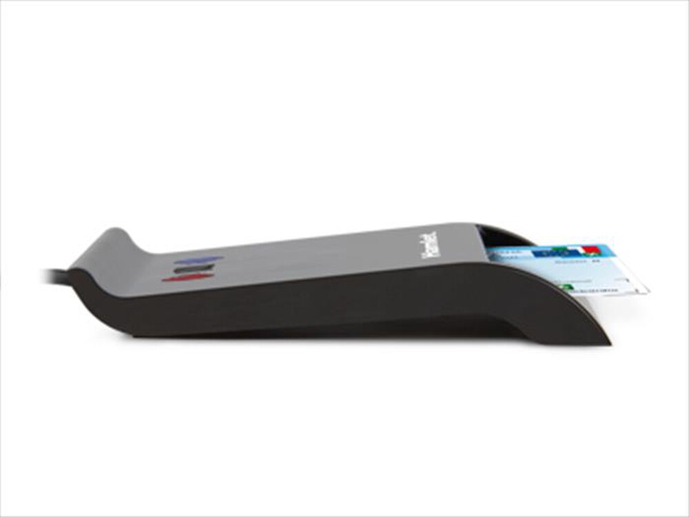 "HAMLET - LETTORE DI SMART CARD USB CONTACTLESS NFC-Nero"