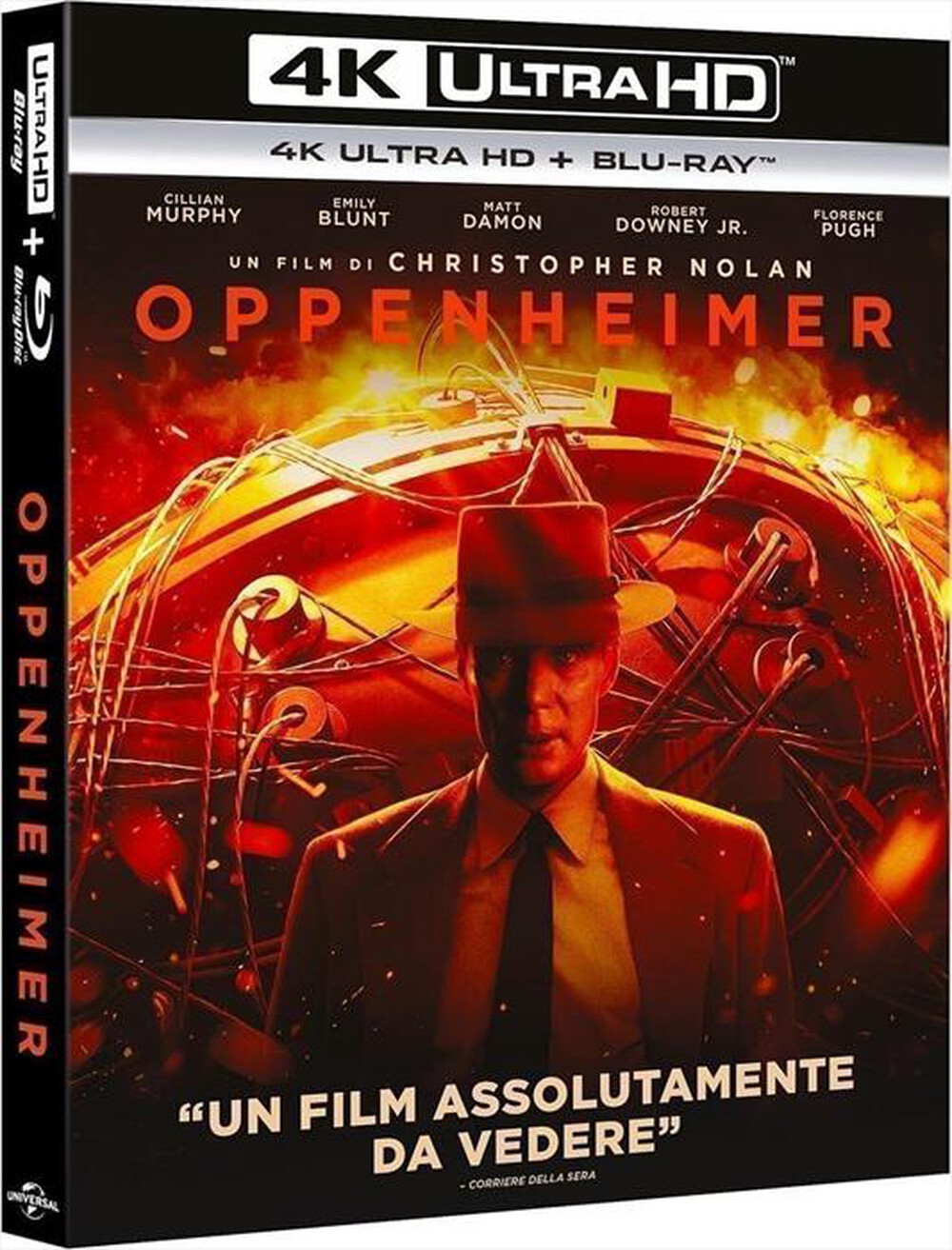 Immagine del prodotto WARNER HOME VIDEO - Oppenheimer (Blu-Ray 4K Ultra HD+2 Blu-Ray)