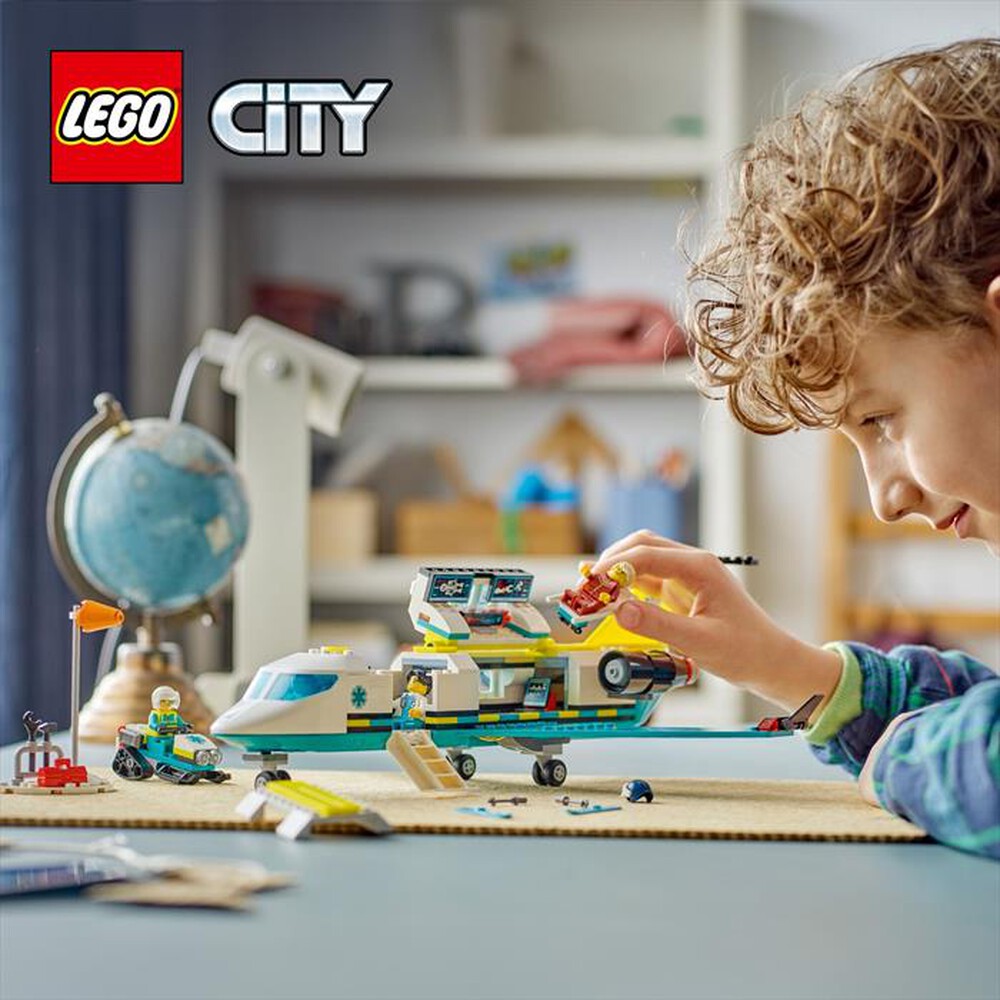 "LEGO - AEREO AMBULANZA DI EMERGENZA-,"