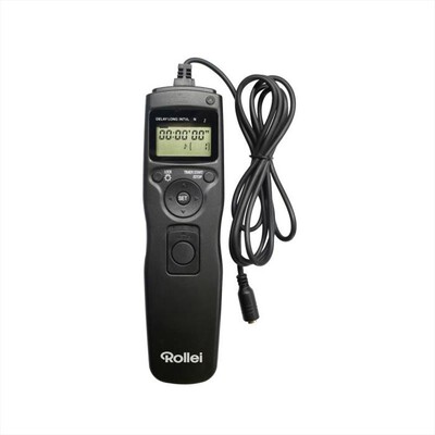 ROLLEI - Telecomando con schermo LCD Remote Rollei-Nero