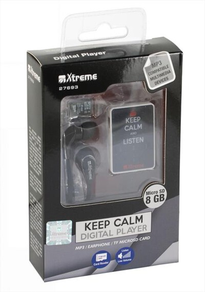 XTREME - 27693 - Lettore file KEEP CALM - 