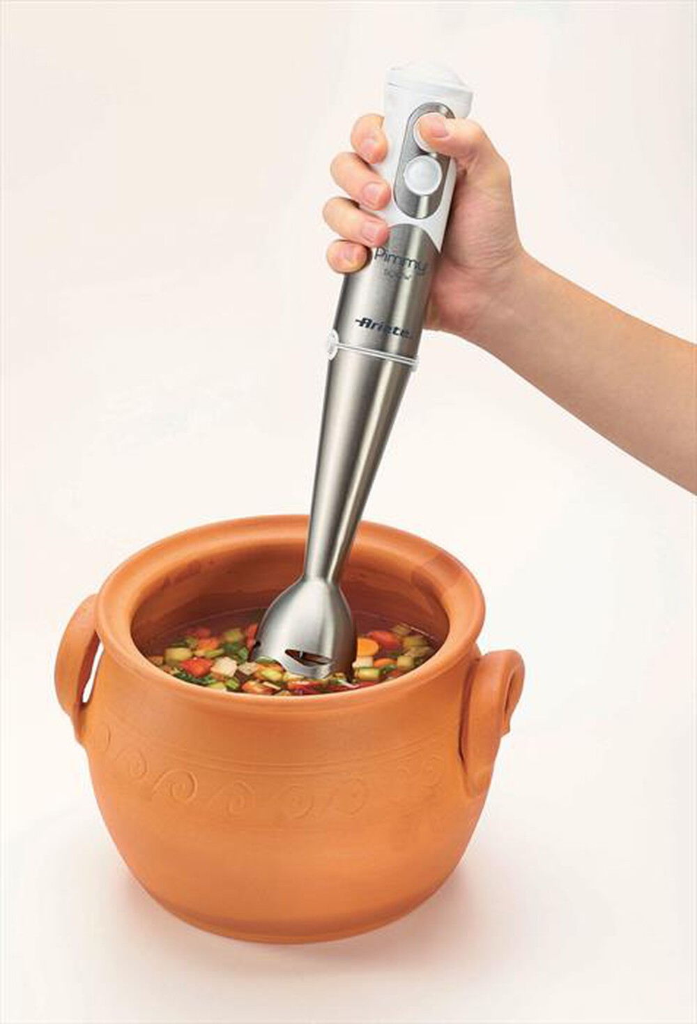 "ARIETE - 886 Pimmy 500w 3 in 1-Stainless steel, Bianco"