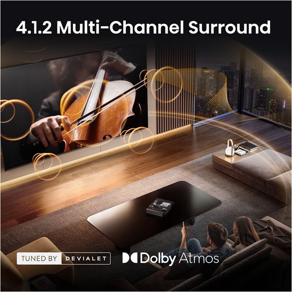 Immagine del prodotto HISENSE - 85UR9S-NERO