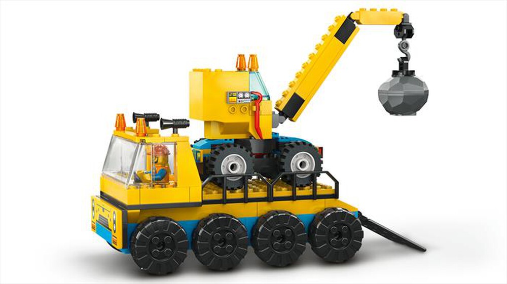 Immagine del prodotto LEGO - CITY GREAT VEHICLES Camion da cantiere e gru 60391