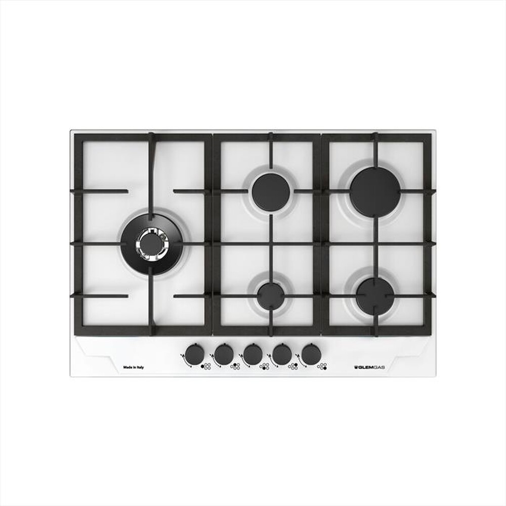 Immagine del prodotto GLEM GAS - Piano cottura a gas GTP85THWH 74cm-Bianco opaco