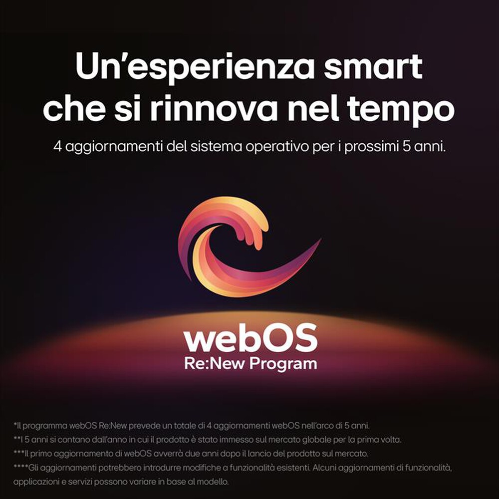 Immagine del prodotto LG - Smart TV OLED evo UHD 4K 83" Serie G4 OLED83G45LW-Argento