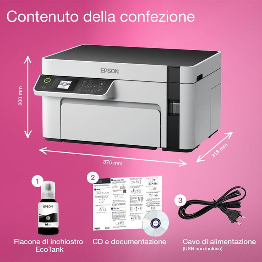 Immagine del prodotto EPSON - C11CJ18401-Nero/Bianco