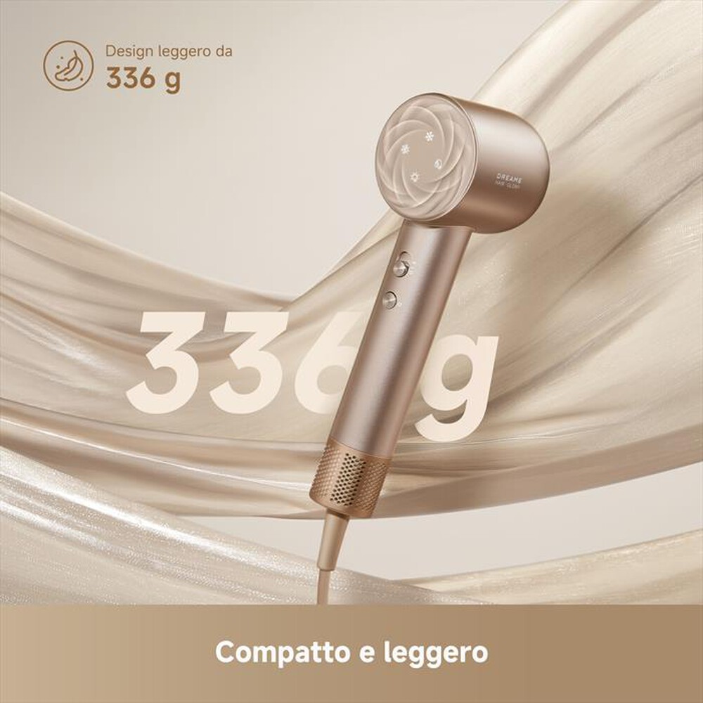 Immagine del prodotto DREAME - Asciugacapelli GLORY MIX-Oro