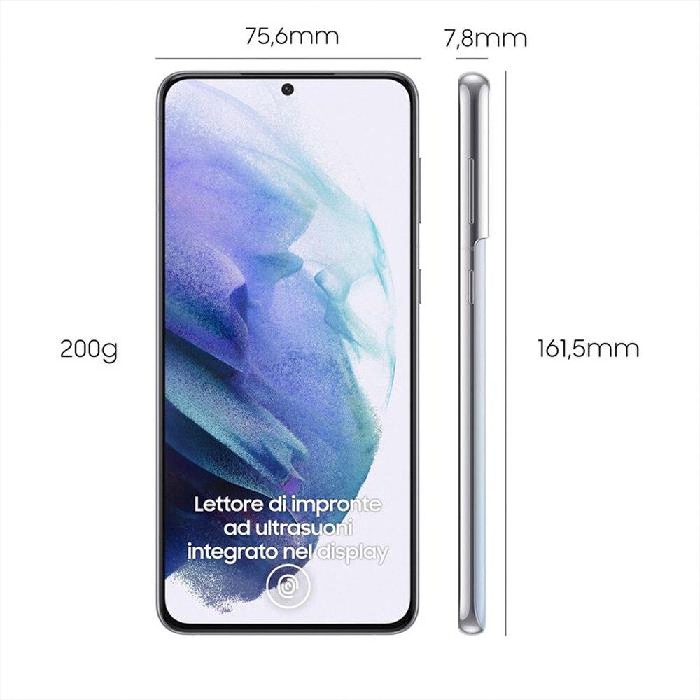 "SAMSUNG - GALAXY S21+ 5G 256GB-Phantom Silver"