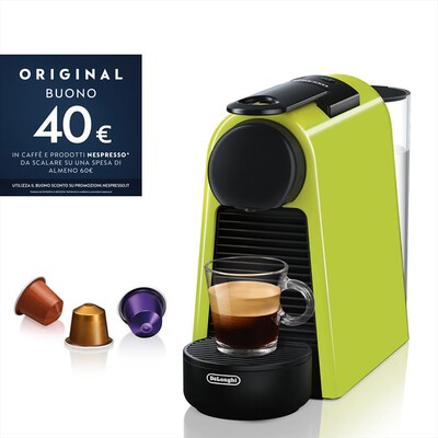 DE LONGHI - ESSENZA MINI NESPRESSO EN85.L MACCHINA PER CAFFÈ-Lime