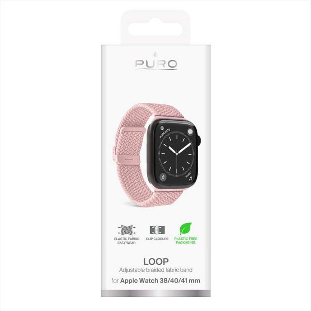 Immagine del prodotto PURO - Cinturino PUAW40LOOPROSE Apple Watch 38-40-41mm-Rosa