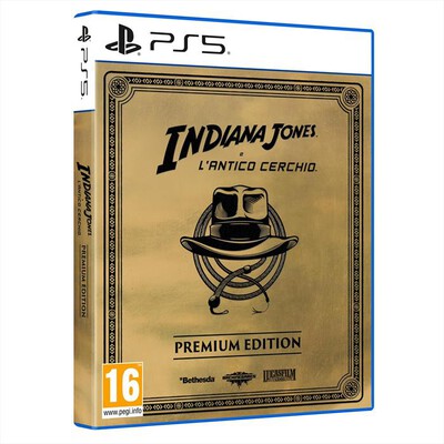 MICROSOFT - INDIANA JONES & L'ANTICO CERCHIO PS5 - PREMIUM EDI-GIALLO