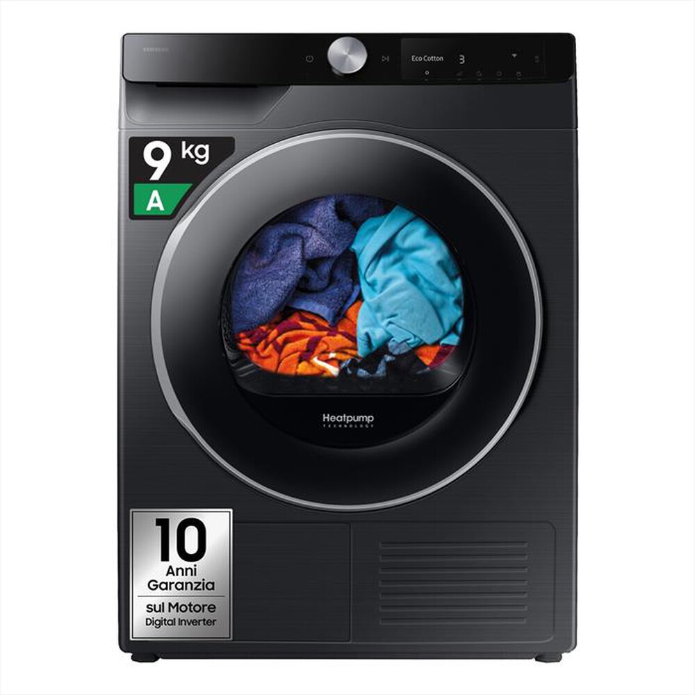 Immagine del prodotto SAMSUNG - Asciugatrice DV90DG6845LBU3 9Kg Classe A-Nero