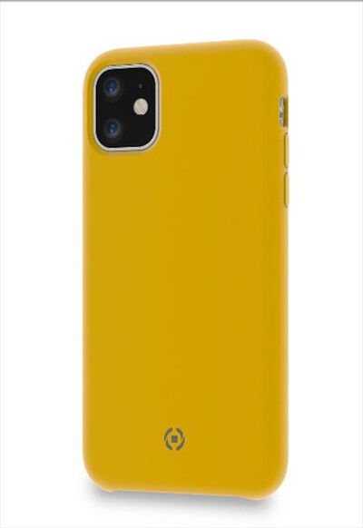 CELLY - LEAF1001YL - LEAF IPHONE 11-Giallo/Silicone