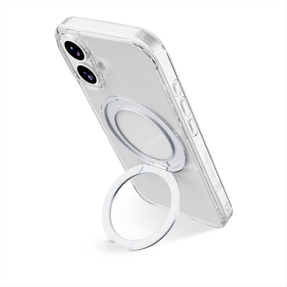 Immagine del prodotto CELLULARLINE - Custodia con anello rotabile SPIN MAG IPHONE 17-Trasparente