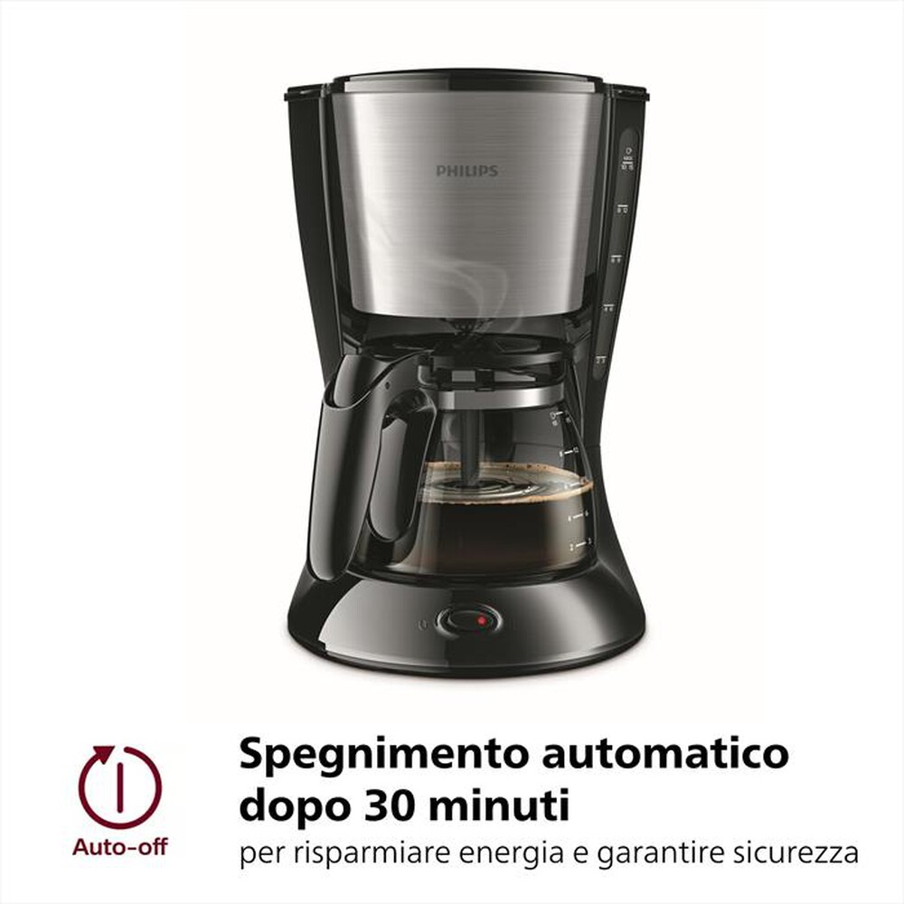 "PHILIPS - HD7462/20-Acciaio inox e nero"