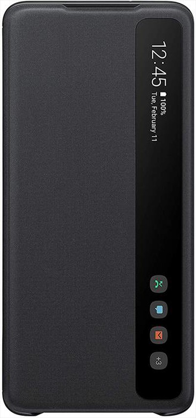 SAMSUNG - CLEAR VIEW COVER GALAXY S20+-Nero
