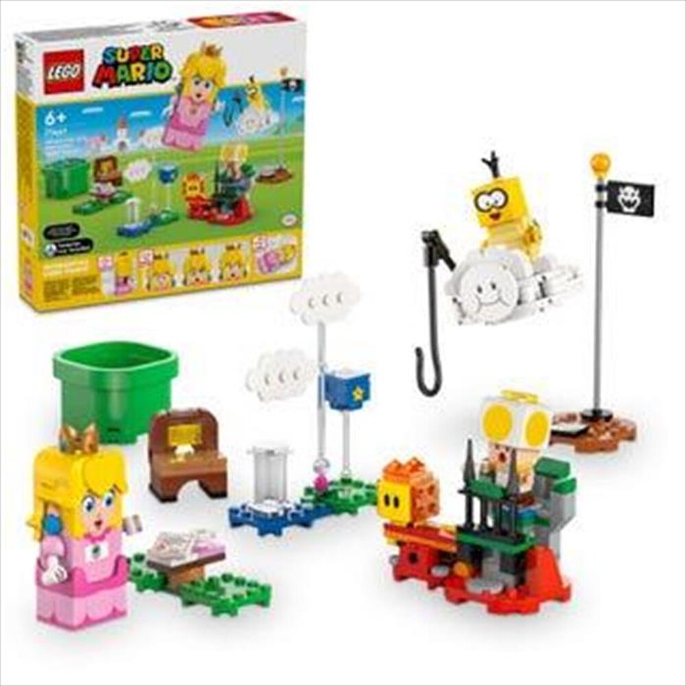 "LEGO - AVVENTURE DI LEGO PEACH INTERATTIVA - 71441-Multicolore"