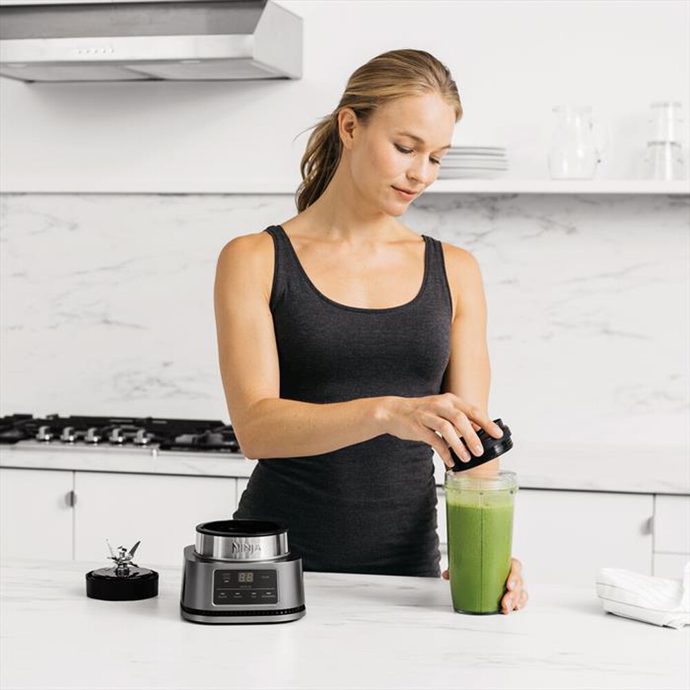 "NINJA - Frullatore 2 in 1 POWER NUTRI CB100EU-GRIGIO/NERO"