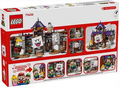 LEGO - VILLA STREGATA DI RE BOO - 71436-Multicolore