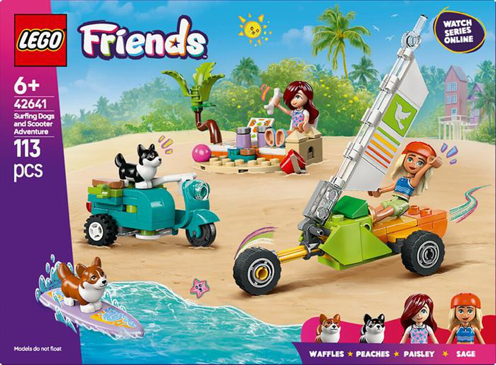 Immagine del prodotto LEGO - FRIENDS Avventure canine windskate e sidecar 42641