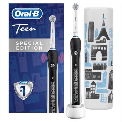 ORAL-B - Spazzolino elettrico ricaricabile, 1-Nero