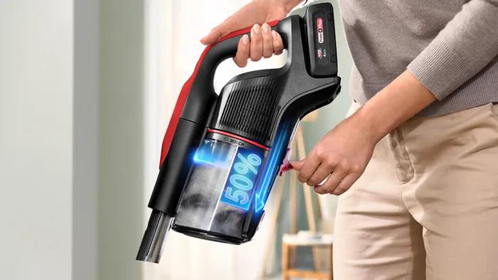 "BOSCH - Aspirapolvere ricaricabile BCS1041PET-Black,Red"