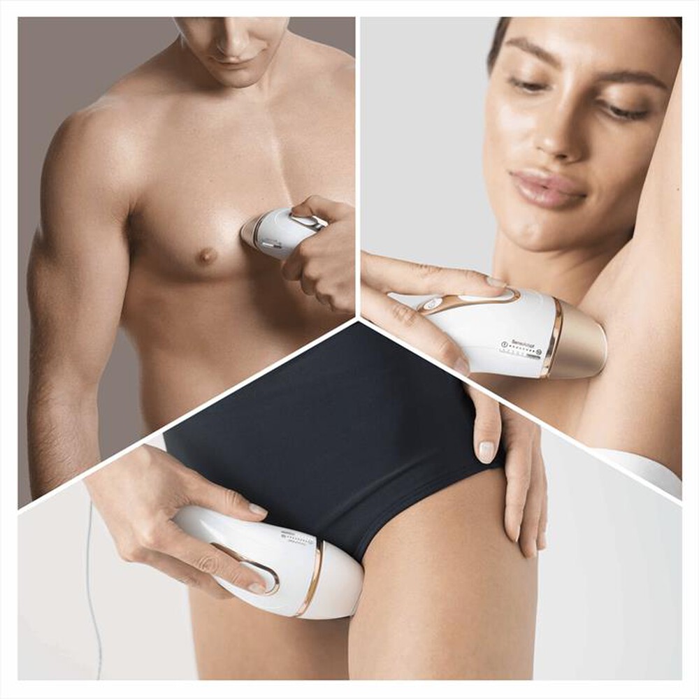 "BRAUN - SILK-EXPERT PRO 5 PL5014-Bianco/Oro"