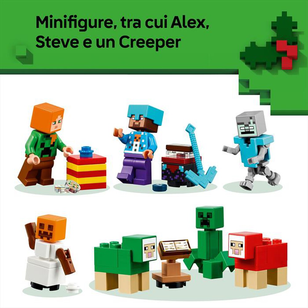 Immagine del prodotto LEGO - MINECRAFT Calendario dell&rsquo;Avvento 2025 21280